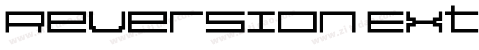 Reversion ExtraBold字体转换